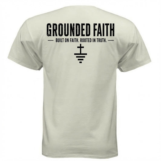 Black logo tee