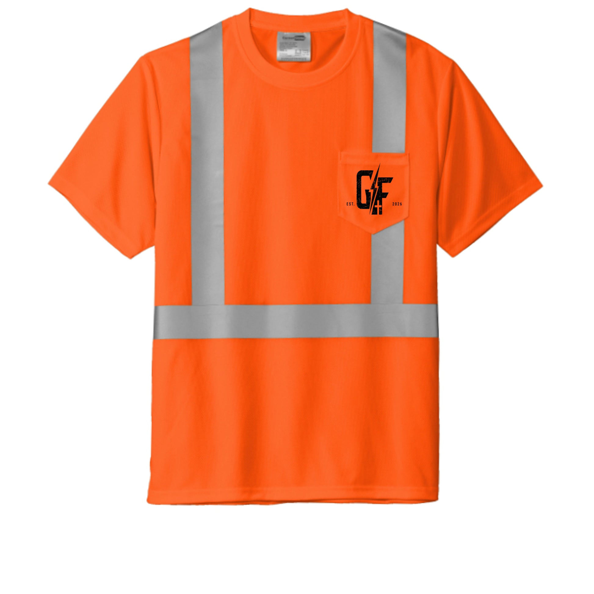 Safety Orange - CS200 - FRONT
