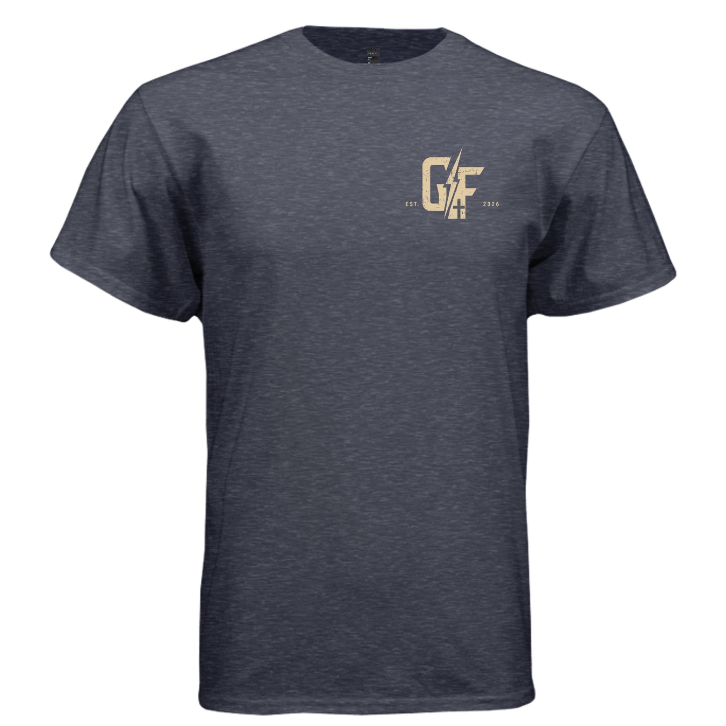 Heather Navy - 5180 - FRONT