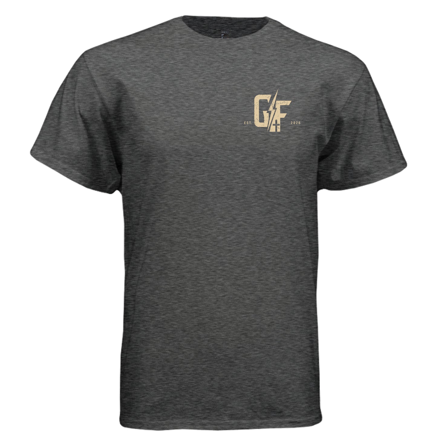 CHARCOAL HEATHER - 5180 - FRONT